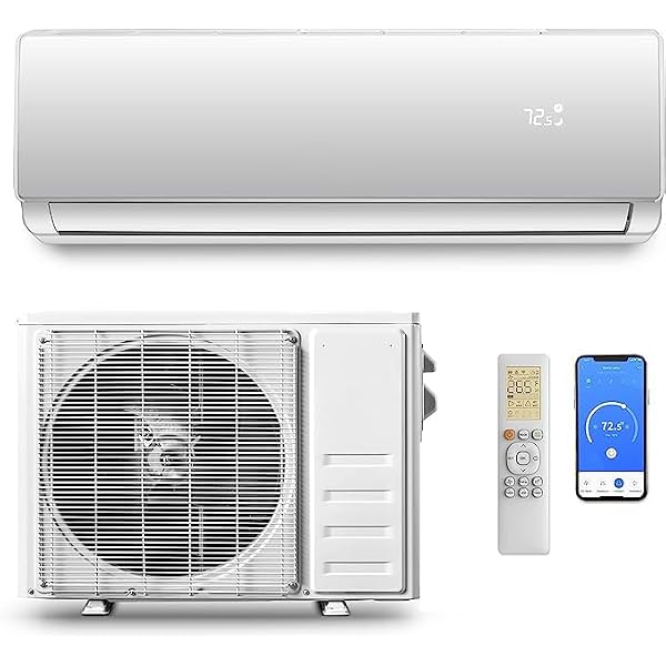 Amazon.com: 18000BTU WIFI Ductless Mini Split-System - Pasapair 19.55 SEER  230V Mini Split AC/Heating System- Multimode Split Air Conditioner with  Installation Kit - Ship From USA : Home u0026 Kitchen