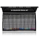 SHANY Slim 24 Shades Pencil Eyeliner Set, Multi