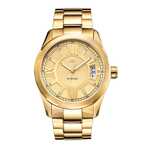 JBW Men's J6311A Analog Display Japanese Quartz Gold Watch