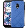 ELISORLI Compatible with OnePlus 3 3T A3000 case Rugged Thin Slim Cell Accessories Anti-Slip Fit Rubber TPU Mobile Phone Cover for OnePlus3 OnePlus3T 1 One Plus T 1plus T3 1+ 1+3T 1+3 Women Men Blue