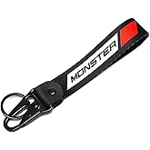 MOWOK Fit for Ducati Monster 796 797 795 821 696 695 600 620 950 937 1200 1100 Motorcycle Accessories Key ring Keychain Chain