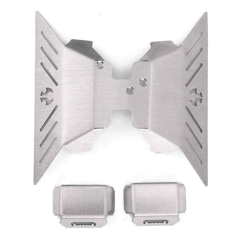 Vbestlife RC Car Chassis Plate, Front and Rear Axles Chassis Plate for Axial Capra AXI232006 RC Car Parts