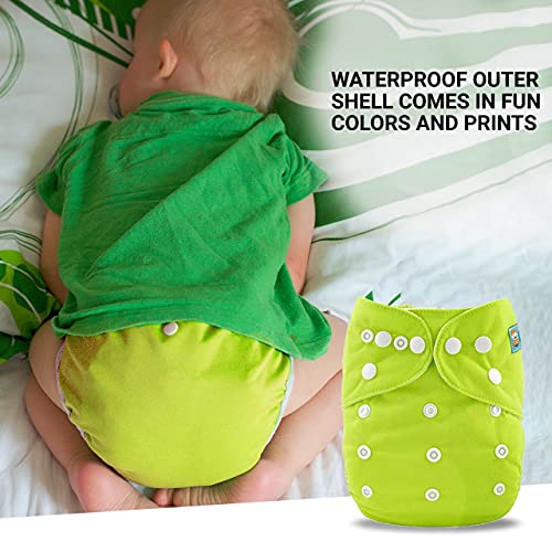 Baby Cloth Diaper Liners Bamboo 4 Pack Fragrance Free Cloth Diaper