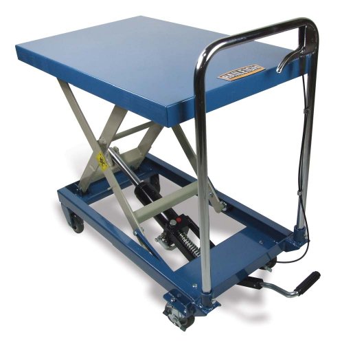 Baileigh B-CART Single Arm Hydraulic Lift Cart, 660 lbs Capacity, 32