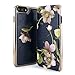 Ted Baker AW18 Fashion Mirror Folio Case for Apple iPhone 8 Plus / 7 Plus, Protective Cover for Professional Women/Girls - EARTHER- Arboretum
