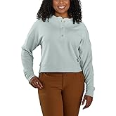 Carhartt Women's 106182 Women's Loose Fit Midweight French Terry Henley Sweatsh
