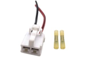 ALLMOST FOR Compatible with Toyota Tacoma 2005-2016 Blower Motor Connector 90980-10916 6" 12ga Harness NEW