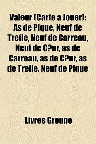 Valeur Carte à Jouer As De Pique Neuf De Trèfle Neuf De