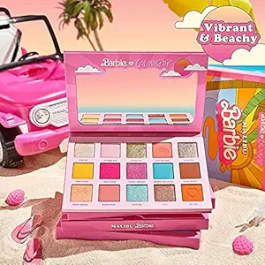 Colourpop Malibu Barbie Shadow Palette! 15 Shade Shadow Palette New in Box Full Size