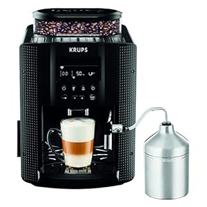 Krups Essential Espresso EA8160 Volautomatische koffiemachine met LCD display – Compact design, met grote inhoud van 1,7…