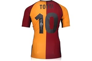 Exclusive Memorabilia Francesco Totti Signed Roma 2001-02 Soccer Jersey