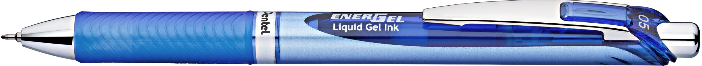 Energel XM Retractable 0.5mm Tip Gel pen - Blue (Pack of 12)