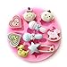 Longzang F0489 Baby Shower Fondant Silicone Sugar Craft Mold, Mini, Pink