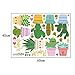 DIY Wall Art Decal,HP95(TM) Cute Removable Wall Stickers Art Vinyl Decal Mural Decor (Cactus)