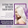 Purple-Shampoo-for-Blonde-Hair-Blonde-Shampoo-Eliminates-Brassy-Yellow-Tones-Lightens-Blonde-Platinum-Ash-Silver-and-Grays-Paraben-Sulfate-Free-Toner-237ml Bold Uniq Purple Shampoo for Blonde Hair - Toning Shampoo for Blonde, Platinum, Bleached, Grey, Ash, and Silver Hair…