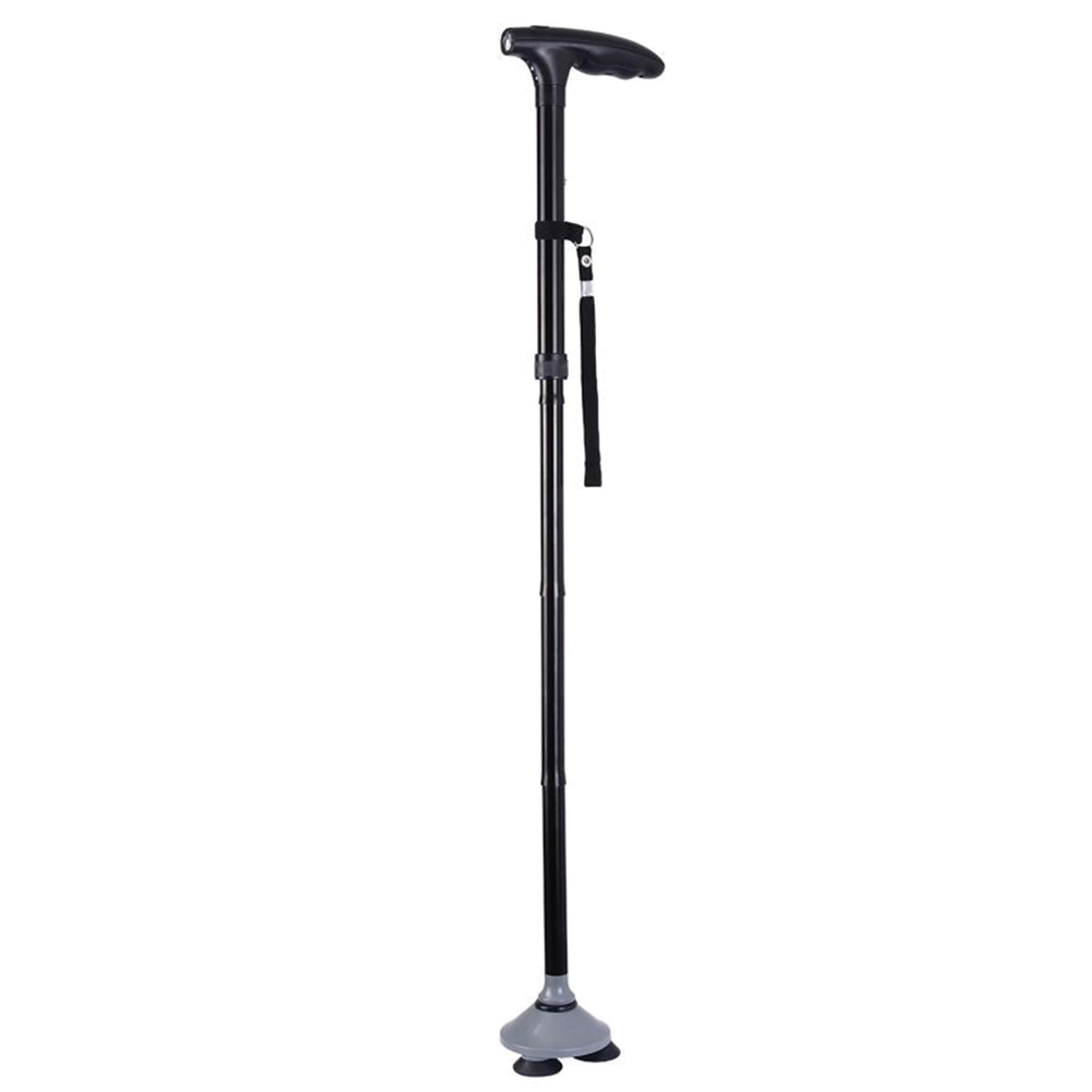Gima 43045 Stick with Suction Cups and LED Light, Black