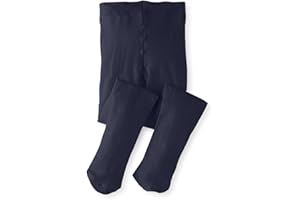 Monvecle Toddler to Big Girls' Opaque Stretch Pantyhose Dance Uniform Footed Tights
