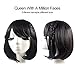 Rabbitgoo Halloween Short Bob Hair Wigs 12
