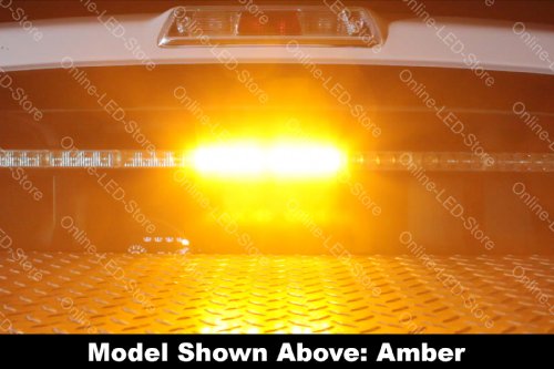 LAMPHUS SolarBlast 36" LED Emergency Vehicle Traffic Advisor Warning Strobe Directional Light bar ( OTHER COLOR AVAILABLE ) - AMBER