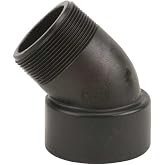 2" Poly Street Elbow 45 Degree