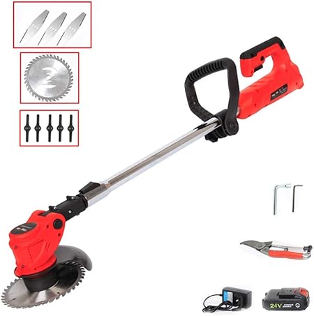 Amazon.com: XGGYO Cordless Grass Trimmer, 450W Professional Brush