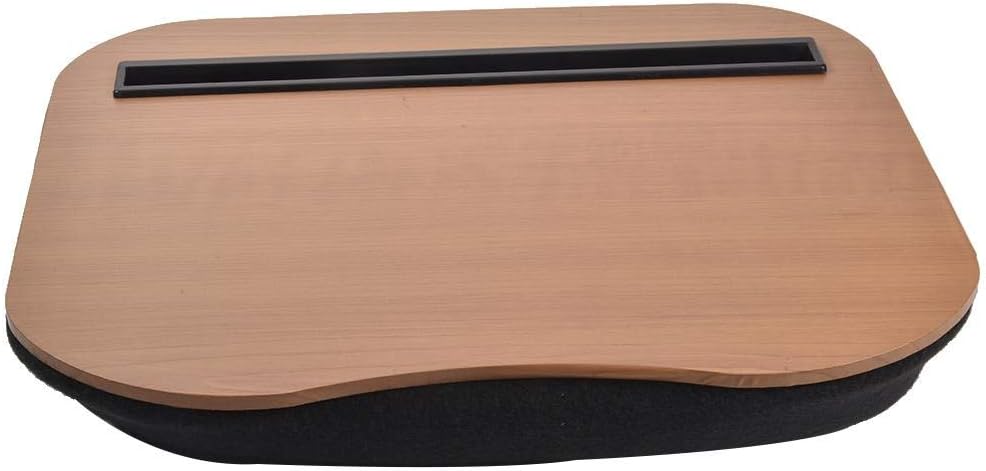 Voyoo Lap Desks for Adults Lapdesk Lap Desk-Bamboo Lap Desk Laptop Lap Tray-Multifunctional Lap Desk Portable Laptop Tablet Bamboo -Computer Table with Phone Tablet Holder for Study Work