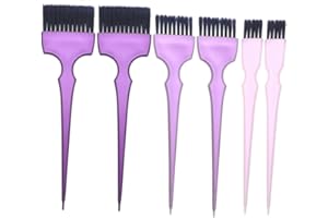 Jindizi 2 Sets Dyeing Applicator Hair Dyeing Brush Dyeing Machine Hair Kit Hair Color Tint Brush Purple（purple）