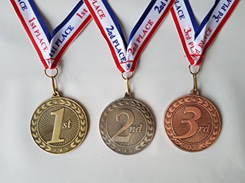 Illusion Medals 1st2nd3rd RWB Neck Ribbon