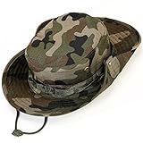 kolumb Wide Brim Boonie Hat, Men & Women Top Camo