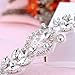 1 Yard Rhinestones-Trim-Applique Crystal Belts for Dresses Pearls Applique Trim Sequin Appliques for Wedding Dresses