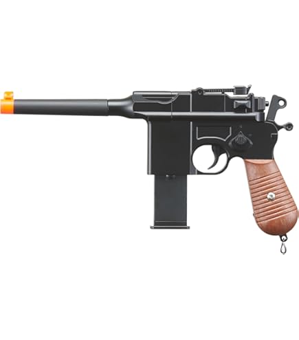 Amazon.com : ABS Dual Airsoft Pistol Mauser C96 World War II