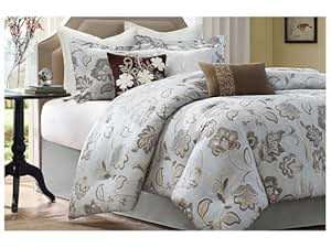 Amazon.com: Harbor House Lynnwood Comforter Set, Queen