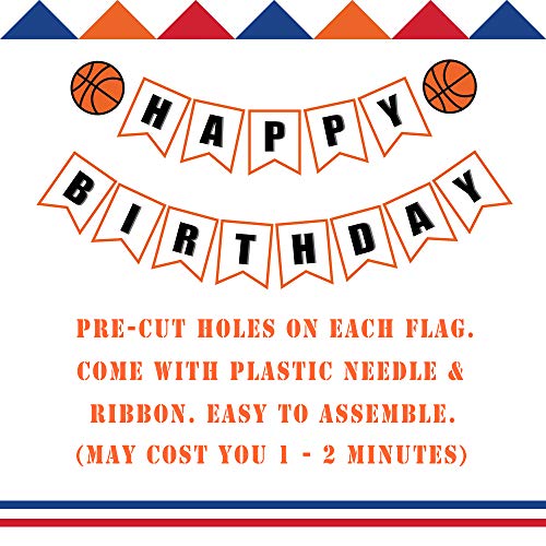 Silvima-Basketball-Birthday-Banner-Basketball-Theme-Happy-Bday-Bunting-Sign-Basketball-Party-Decoration