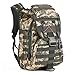 HUNTVP 40L Military Tactical Backpack MOLLE Assault Daypack Rucksack WR (Acu Camouflage)