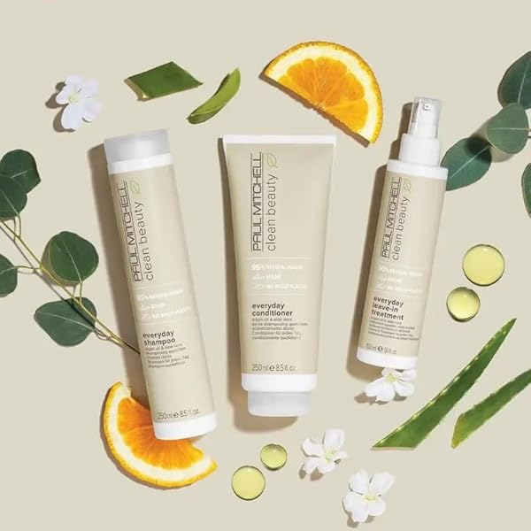 PAUL MITCHELL CLEAN BEAUTY EVERYDAY CONDITIONER, ULTRA-RICH FORMULA, IMPROVES ELASTICITY, FOR ALL HAIR TYPES, 8.5 FL. OZ.