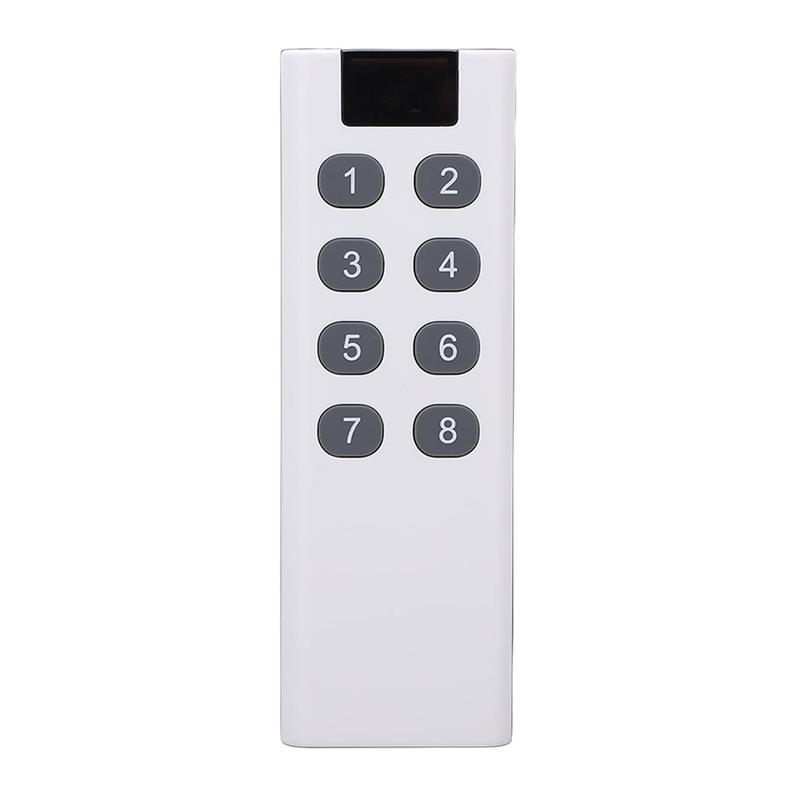 Universal Garage Door Remote, 8 Keys Remote Control Switch 100 Meters Long Range 433MHZ Transmitter Durable Sensitive Fashionable Universal Remote Control for Garage Door