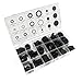 SINOCMP 125pcs 18 Sizes Grommets Ring Assortment For Car Vehicle Auto Repair