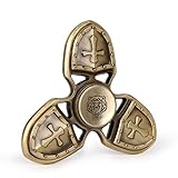 Fidget Hand Spinner Toys Stress Reducer High Speed and Perfect for ADD,ADHD, Anxiety and Autism Adult Children by RUIVAN (bronze)