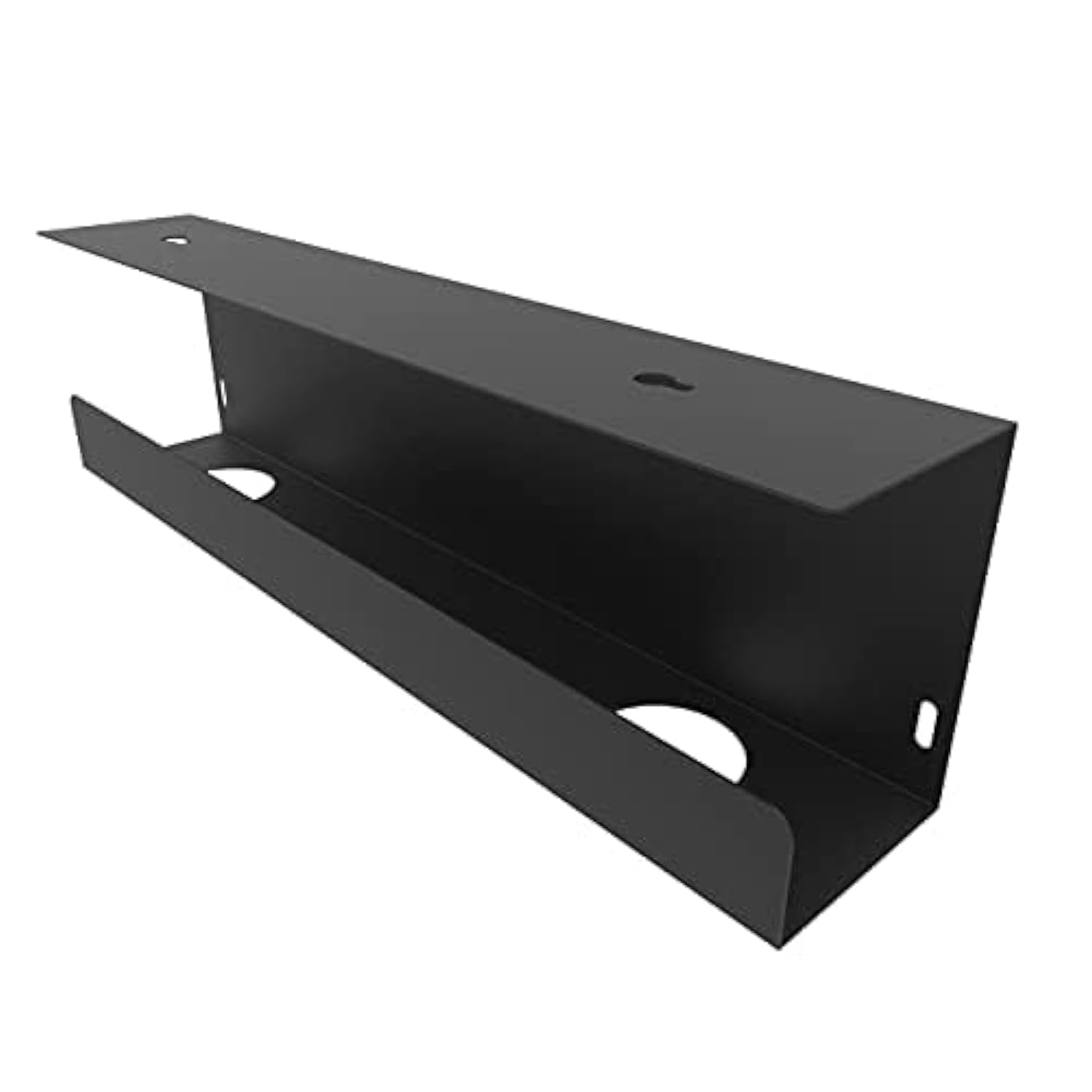 Jingchengmei Under Desk Cable Management Tray, Metal Cord Organizer, Wire Management for Office and Home