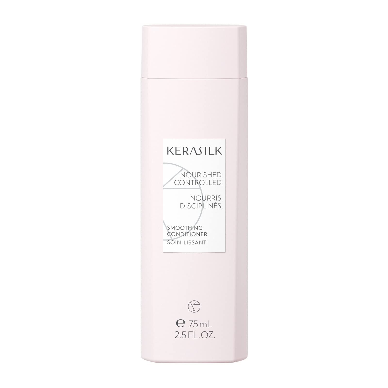 Kerasilk Smoothing Conditioner, For Frizzy Hair, Anti-Frizz & Softness, Vegan & Sulphate-Free, 75ml (Travel Size)