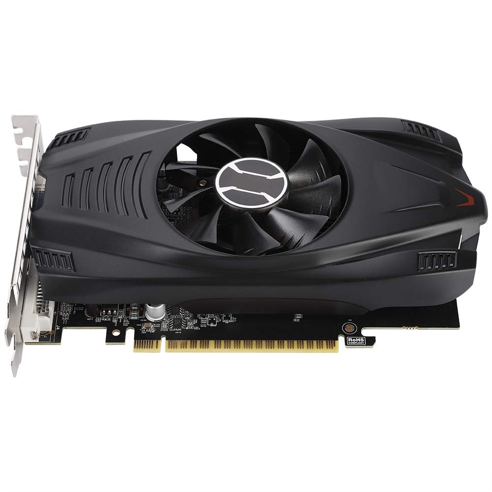 Richer-R Independent Graphics Card GTX750ti Video Capture Card Gaming Video Card with Cooling Fan 2GB GDDR5 Large Memory(2GB)