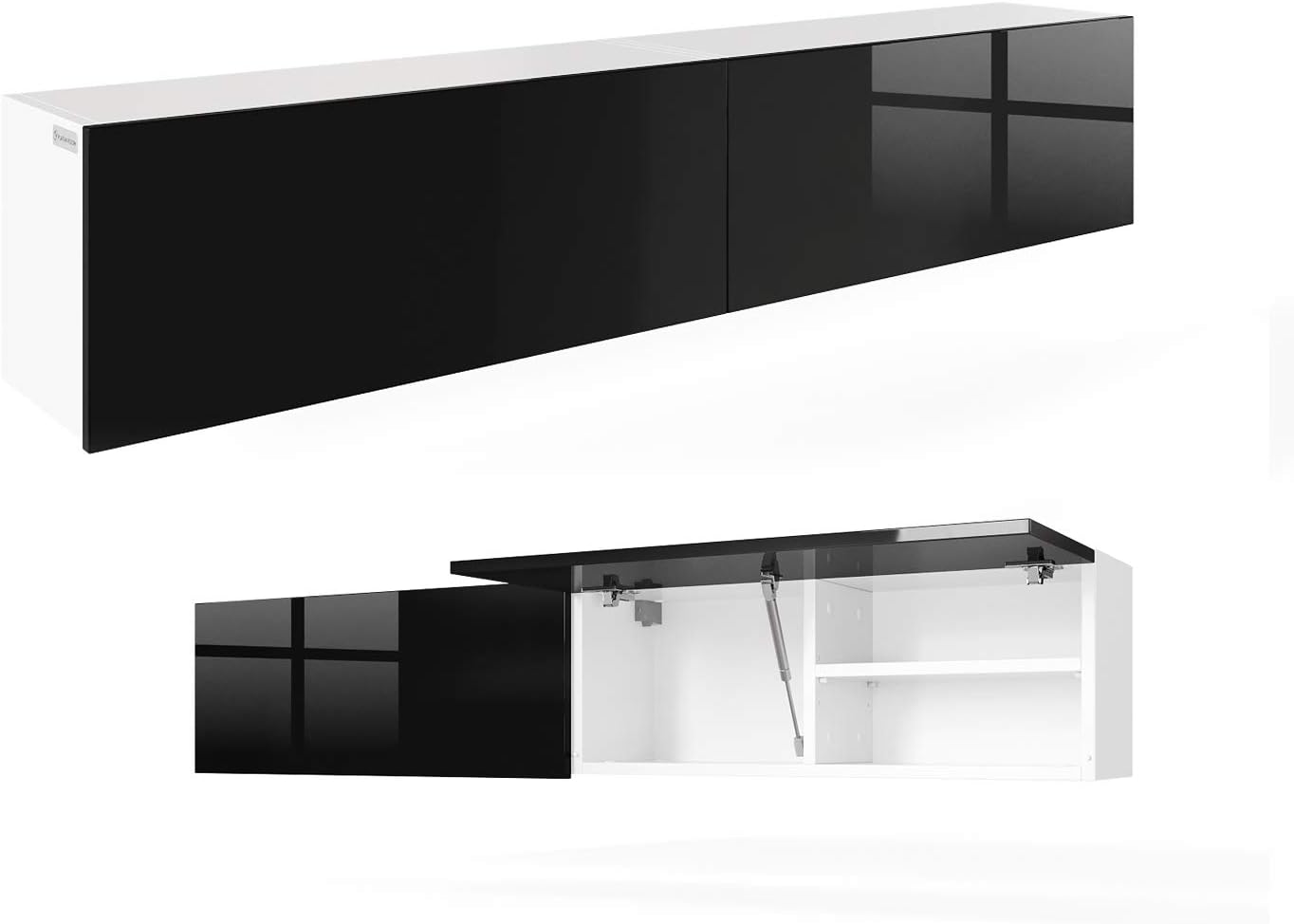 Rodrigo Bathroom Cabinet Bathroom Furniture Bathroom Wall Cupboard Hanger High Gloss 80 Cm 120 Cm 160 Cm 200 Cm 240 Cm Modern 160x30x22 Body Matt Whit Amazon Co Uk Kitchen Home