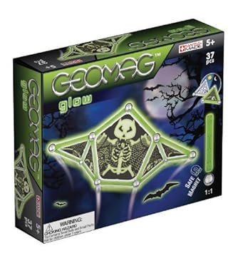 Geomag Ghost Panels 37 Pieces Glow in The Dark by Geomag