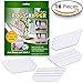 K'liah Rug Gripper- Anti Slip Area Rug Gripper - Reusable Rug Holders - Outdoor Rug grippers for Corners and Edges- Best 16 pcs Anti Curling Rug Gripper- Ideal Rug Stopper For Kitchen | Bathroom
