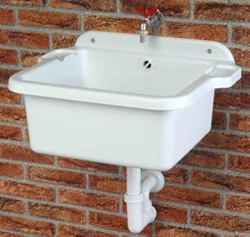 Ausguss Waschbecken Keramik