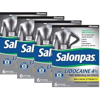 Amazon.com: 4 lidocaine patch