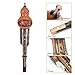 ammoon Chinese Bamboo Hulusi Gourd Cucurbit Handmade Flute Ethnic Musical Instrument Key of C with Case for Beginner Music Lovers