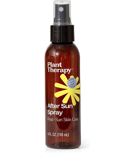 Amazon.com: Plant Therapy After Sun Spray 4 oz, Natural Sunburn