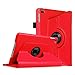 Fintie Rotating Case for iPad Mini 4-360 Degree Rotating Stand Case with Smart Cover Auto Sleep/Wake Feature for iPad Mini 4 (2015 Release), Red