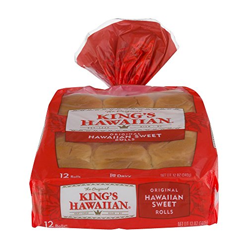 King's Hawaiian Rolls Original Hawaiian Sweet Rolls 12 ct. ( 2 packs